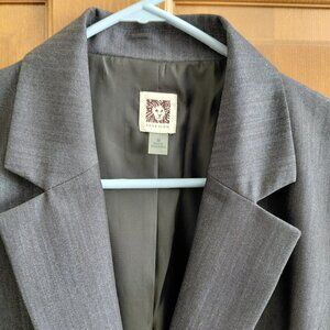 Anne Klein  Dark Blue Blazer  Sz Medium   New Never Worn